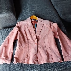 Relativity leather (faux) jacket